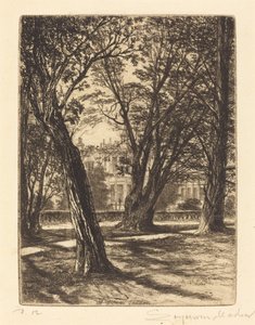 肯辛顿花园（小菜一碟） 作者 弗朗西斯·西摩·哈登（Francis Seymour Haden）