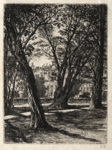 肯辛顿花园 作者 弗朗西斯·西摩·哈登（Francis Seymour Haden）