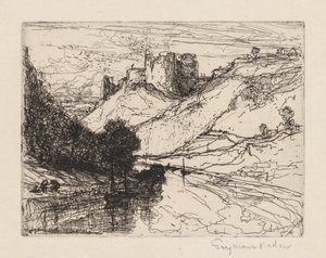 基尔加伦城堡（Kilgaren Castle），1864年。