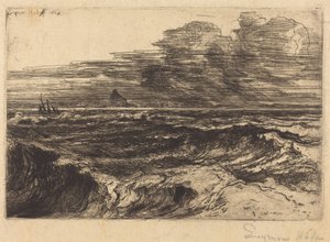 芒特湾 作者 弗朗西斯·西摩·哈登（Francis Seymour Haden）