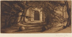 迈腾厅 作者 弗朗西斯·西摩·哈登（Francis Seymour Haden）