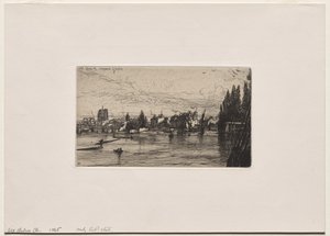 老切尔西教堂 作者 弗朗西斯·西摩·哈登（Francis Seymour Haden）