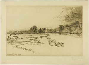 索利修道院 作者 弗朗西斯·西摩·哈登（Francis Seymour Haden）