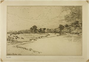 索利修道院 作者 弗朗西斯·西摩·哈登（Francis Seymour Haden）