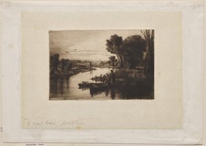 泰晤士渔夫 作者 弗朗西斯·西摩·哈登（Francis Seymour Haden）