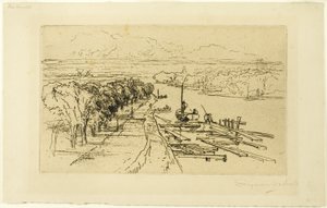 阿姆斯特尔，第二号 作者 弗朗西斯·西摩·哈登（Francis Seymour Haden）
