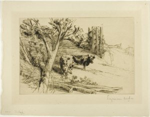 城堡 作者 弗朗西斯·西摩·哈登（Francis Seymour Haden）