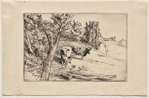 城堡 作者 弗朗西斯·西摩·哈登（Francis Seymour Haden）