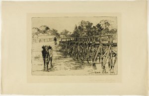 乡村福特 作者 弗朗西斯·西摩·哈登（Francis Seymour Haden）