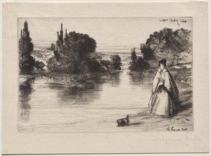 拖曳路径 作者 弗朗西斯·西摩·哈登（Francis Seymour Haden）