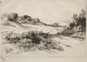 风车山 1 号 作者 弗朗西斯·西摩·哈登（Francis Seymour Haden）