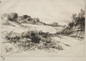 风车山1号c。 1877年及以后。 作者 弗朗西斯·西摩·哈登（Francis Seymour Haden）