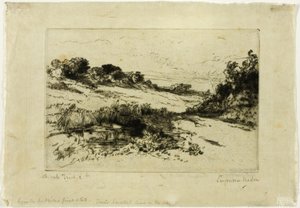 风车山 I 号 作者 弗朗西斯·西摩·哈登（Francis Seymour Haden）