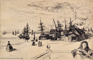 游艇小酒馆，艾里斯 作者 弗朗西斯·西摩·哈登（Francis Seymour Haden）