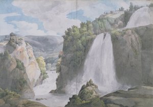 蒂沃利的小瀑布，1781年
