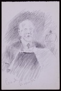 阿尔弗雷德-鲍威尔的画像 作者 弗朗西斯·威尔弗雷德·劳森