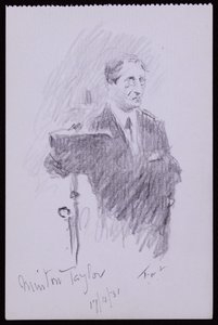 明顿·泰勒（R. Minton Taylor）的肖像 作者 弗朗西斯·威尔弗雷德·劳森