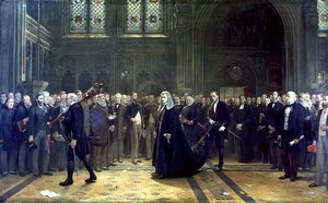 1881年的议长游行 作者 弗朗西斯·威尔弗雷德·劳森