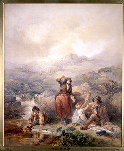 牧羊人的饭菜》，1844年