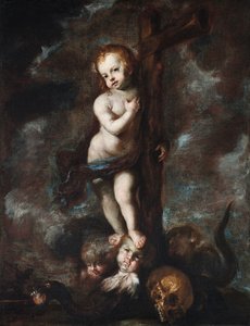 弗朗西斯科-卡米洛--战胜罪恶和死亡的耶稣圣婴--约 1640-60 年 作者 弗朗西斯科·卡米洛（Francisco Camilo）