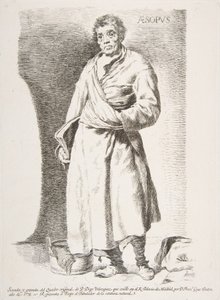 伊索伊索普索斯（Aesop Aesopus），1778年从维拉克斯奎兹之后的蚀刻作坊。 作者 弗朗西斯科·德·戈雅