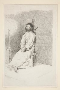 被囚禁的人》（The Garroted Man） 作者 弗朗西斯科·德·戈雅