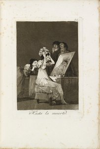 直到死亡，1799-1799 作者 弗朗西斯科·德·戈雅