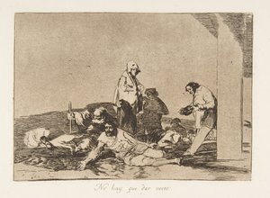 《战争的灾难》第58页，《德拉瓜拉的损失：它...》，1811年12月出版，1863年。 作者 弗朗西斯科·德·戈雅