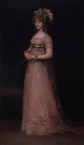 钦钦伯爵夫人的画像