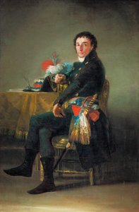 Ferdinand Guillemardet，法国驻西班牙大使... 作者 弗朗西斯科·何塞·德（Goya y Lucientes 的圈子）
