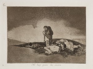 No Hay Quien Los Socorra（没有人帮助他们） 作者 弗朗西斯科·何塞·德·戈雅 y Lucientes