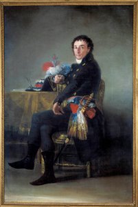 Ferdinand Guillemardet 的肖像，法国驻西班牙大使（1765-1809） 弗朗西斯科·德·戈雅（Francisco de Goya，1746-1828 年）19 世纪的画作 1,86x1,24 m - 法国驻西班牙大使 Ferdinand Guillemardet 的肖像（1765-1809）。 弗朗西斯科·德的绘画 作者 弗朗西斯科·德·戈雅