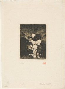 监禁与犯罪一样野蛮（"小囚犯） 作者 弗朗西斯科·何塞·德·戈雅 y Lucientes