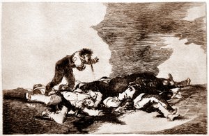 战争灾难：Para eso habeis nacido（这就是你出生的原因） 作者 弗朗西斯科·何塞·德·戈雅 y Lucientes