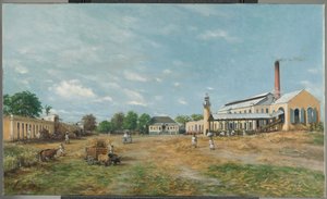 Hacienda La Fortuna，1885年 作者 弗朗西斯科·曼努埃尔·奥尔勒