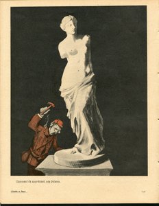 黄油板，第92号，彩色讽刺画 作者 Francisco Sancha y Lengo