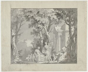 古典场景，1775-1800年。 作者 弗朗西斯科·维埃拉