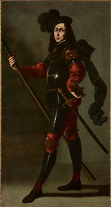 P. Bustos de Lara伯爵，约1640-1645。 作者 弗朗西斯科·德祖巴兰