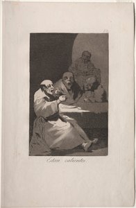 Caprichos：  They are Hot. 作者 弗朗西斯科·德·戈雅
