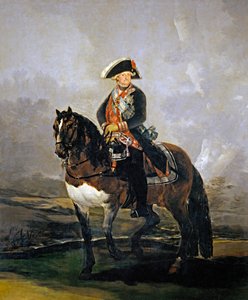 西班牙查理四世骑马肖像，1801年 作者 弗朗西斯科·德·戈雅