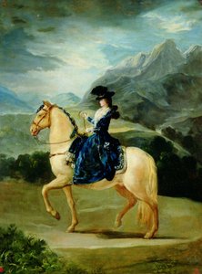 Maria Teresa de Vallabriga骑马画像