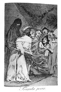 护卫犬，1799年 作者 弗朗西斯科·德·戈雅