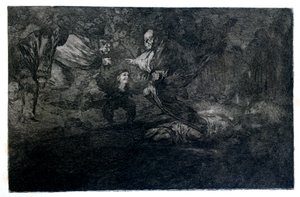 丧葬之谜，1819-1823 作者 弗朗西斯科·德·戈雅
