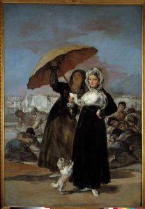 La lettre ou les jeunes Painting by Francisco de Goya (1746-1828) 1814 Sun. 1,81x1,25 m Lille, Musee des Beaux Arts 作者 弗朗西斯科·德·戈雅