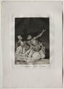 奥亨塔·卡普里科斯（Ochenta Caprichos）：白天休息，我们将离开，1793-1798年。 作者 弗朗西斯科·德·戈雅