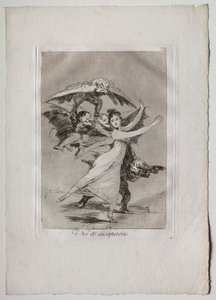 Ochenta Caprichos: 你逃不掉的 作者 弗朗西斯科·德·戈雅