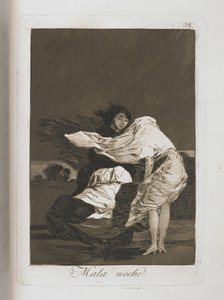 来自Los Caprichos的板块，1797-1798 作者 弗朗西斯科·德·戈雅