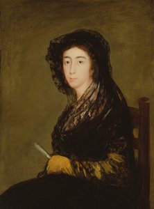 Dona Amalia Bonells de Costa的肖像，c.1805