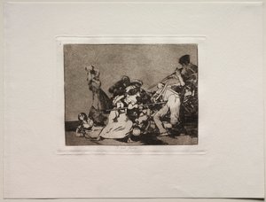 战争的恐怖：他们就像野兽 作者 弗朗西斯科·德·戈雅