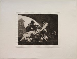 战争的恐怖：这些都不做。 作者 弗朗西斯科·德·戈雅